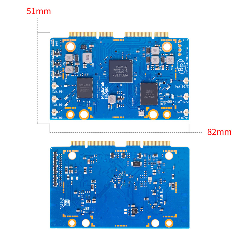 Плата для разработки Banana Pi – обзор и цена Bananapi Bpi R4 Wifi 7